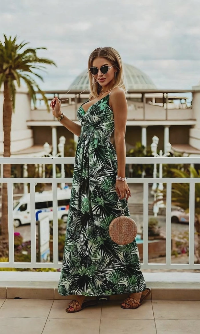 Robe Bohème Tropicale Oasis De Bohème