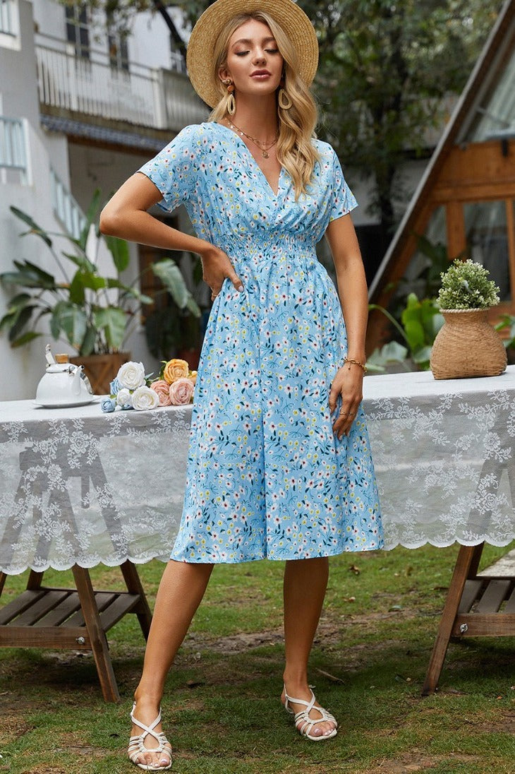 Robe Bohème Bleu Ciel | Oasis De Bohème, image size:730x1096