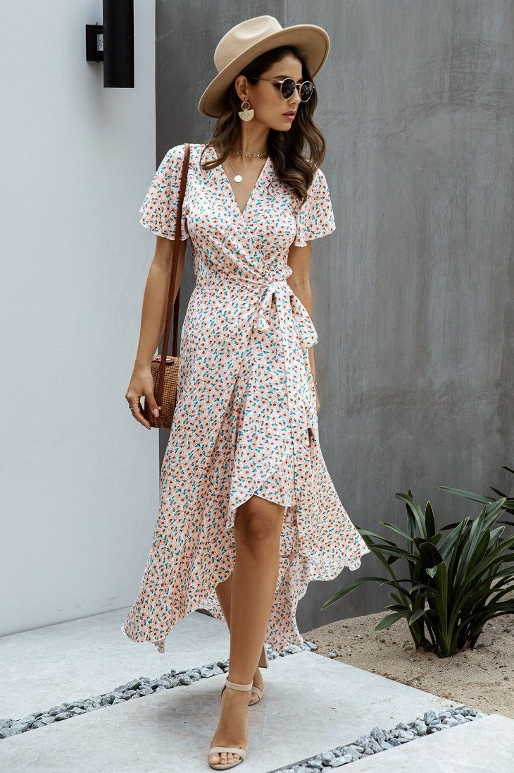 Robe Bohème Portefeuille Florale Oasis De Bohème