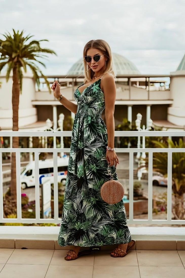 Femmes Robe maxi Robe trapèze Robe à épaules dénudées Bohème Vacances Femmes Robe maxi Robe trapèze Robe à épaules dénudées Bohème Vacances